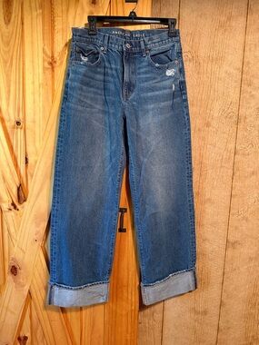 American Eagle Outfitters Blue Boyfriend Jeans